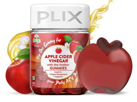 PLIX The Plant Fix Apple Cider Vinegar Gummies for Skin & Hair For Cheap