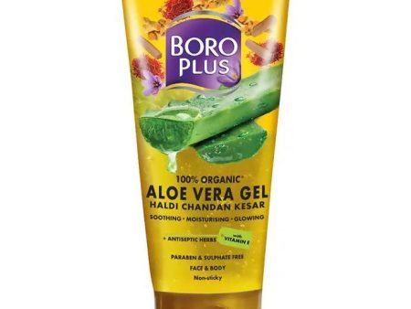 Boroplus 100% Organic Aloe Vera Gel Haldi Chandan Kesar Sale