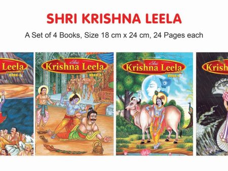 Dreamland Publications Shri Krishan Leela Pack (4 Titles) : Children Religion Book Online Hot Sale