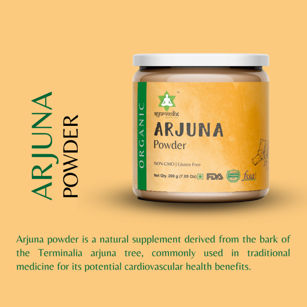 Ayurvedix Pure and Organic Arjuna Powder Online now