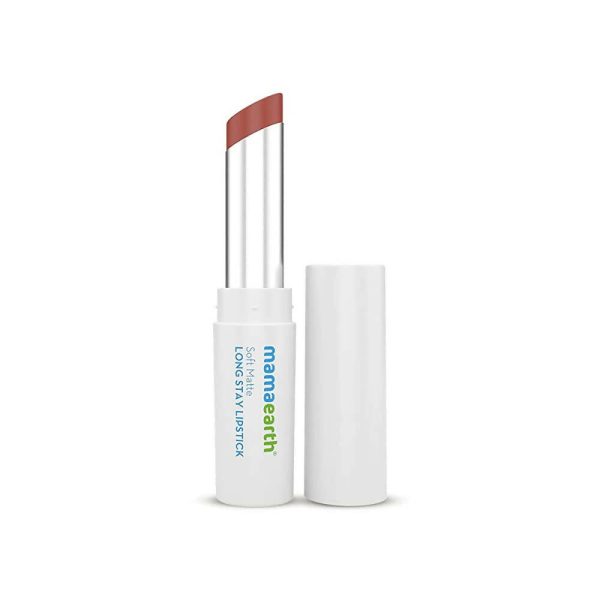 Mamaearth Soft Matte Long Stay Lipstick - Honey Blush Hot on Sale