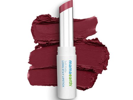 Mamaearth Soft Matte Long Stay Lipstick - Grape Wine Online