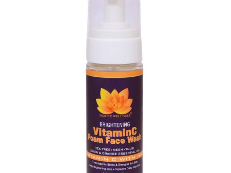 Dorjee Wellness Brightening Vitamin C Foam Face Wash Online Hot Sale