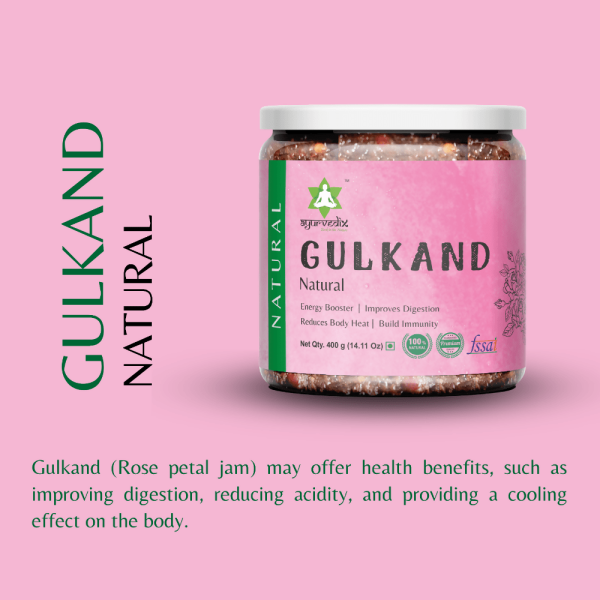 Ayurvedix Premium Gulkand (Rose Petal Jam) Online Sale