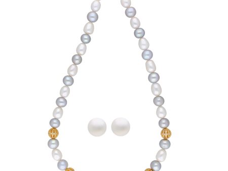 J Pearls Royal Pearl Set - Real Pearl Jewelry on Sale