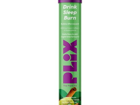 PLIX The Plant Fix Drink Sleep Burn Effervescent Tablets with Green Coffee Bean - Lemon Masala Hot on Sale