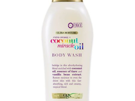 OGX Extra Creamy + Coconut Miracle Oil Ultra Moisture Body Wash Online now