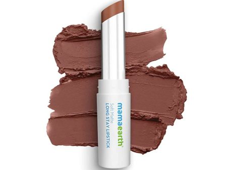 Mamaearth Soft Matte Long Stay Lipstick - Mocha Brown For Discount