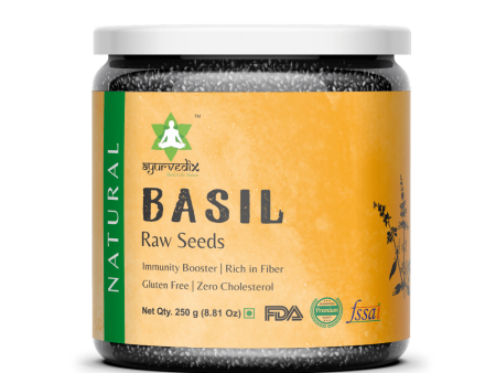 Ayurvedix Nutritious Basil Seeds For Discount