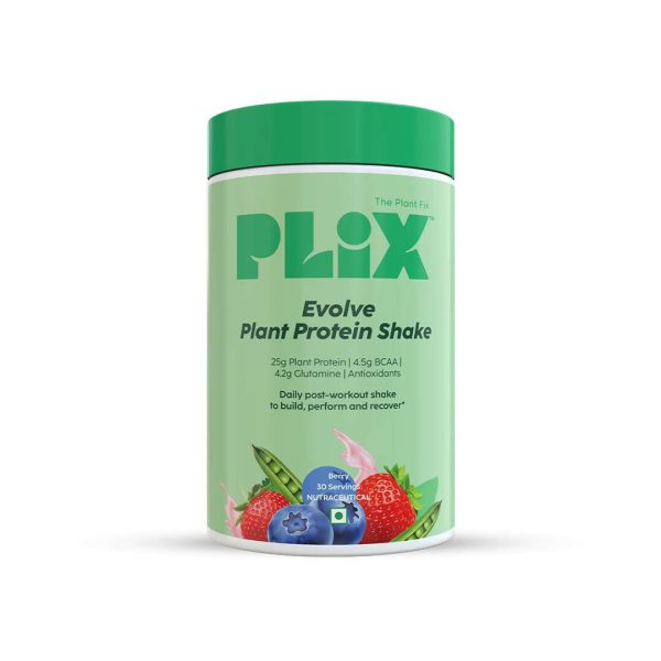 PLIX The Plant Fix Evolve Plant Protein Shake Powder - Mixed Berry Supply