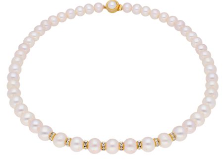 J Pearls Simple Pearl Set - Real Pearl Jewelry Online