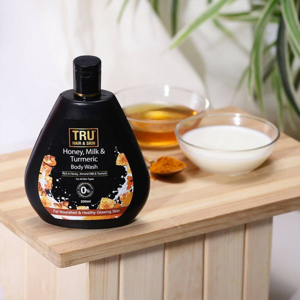 Tru Hair & Skin Honey, Milk & Turmeric Body Wash Online now