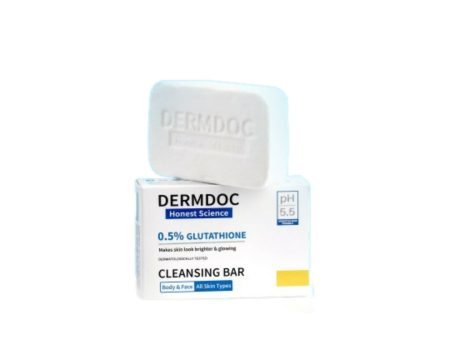 Dermdoc 0.5% Glutathione Cleansing Bar for Brighter & Glowing, All skin Types Fashion