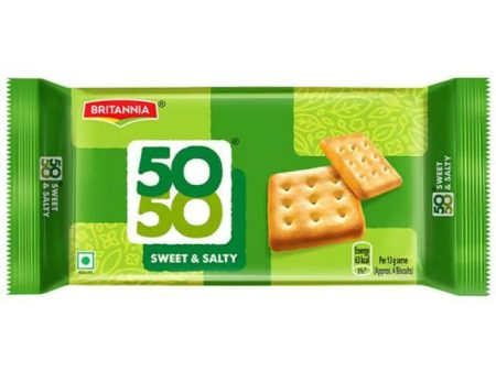 Britannia 50-50 Sweet & Salty Biscuits Hot on Sale