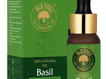 Old Tree 100% Natural & Pure Basil Essential Oil For Sale