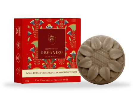 Organiko Royal Hibiscus & Remedial Pomegranate Soap Supply