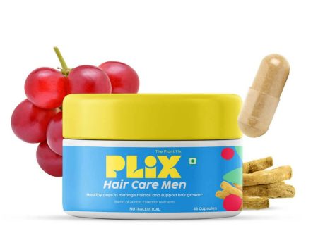 PLIX The Plant Fix Hair Care Men Capsules with Ashwagandha Online Hot Sale