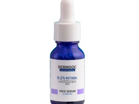 Dermdoc 0.1% Retinol Face Serum, Anti Ageing For All Skin Types Online now