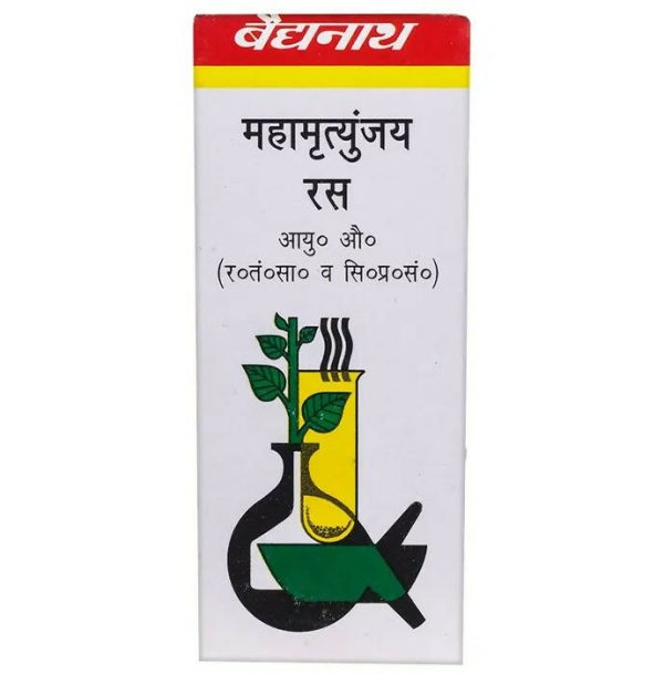 Baidyanath Kolkata Mahamrityunjaya Ras Tablets Hot on Sale