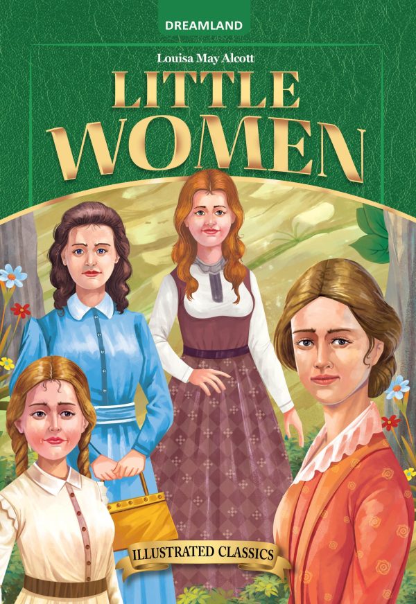 Dreamland Publications Little Woman- Illustrated Abridged Classics for Children with Practice Questions : Children Classic Fiction Book Hot on Sale