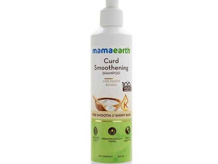 Mamaearth Curd Smoothening Shampoo for Smooth & Shiny Hair Fashion