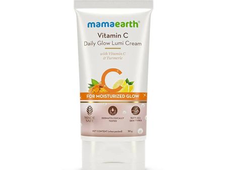 Mamaearth Vitamin C Daily Glow Lumi Cream for Highlighter Like Glow Online Hot Sale