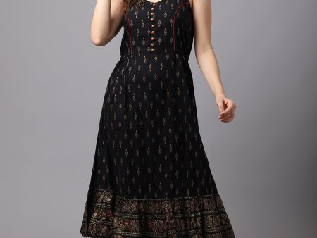 NOZ2TOZ Block Printed Stylish Dress. Fashion