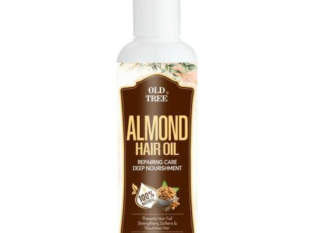 Old Tree Almond Hair Oil - Pure Cold Pressed Sale