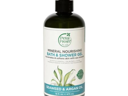 Petal Fresh Pure Nourishing Seaweed & Argan Oil Bath & Shower Gel Online Sale