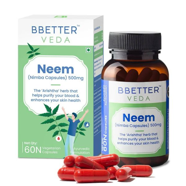 BBETTER Veda Neem Nimba Capsules For Cheap