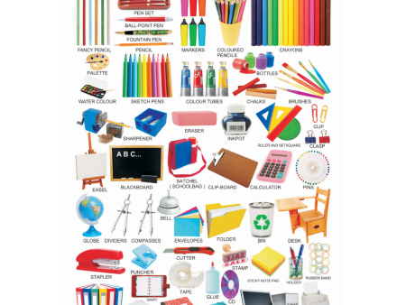 Dreamland Publications Educational Chart for Kids - Stationery Cheap