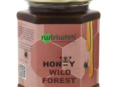 Nutriwish 100% Pure Organic Honey Wild Forest Supply