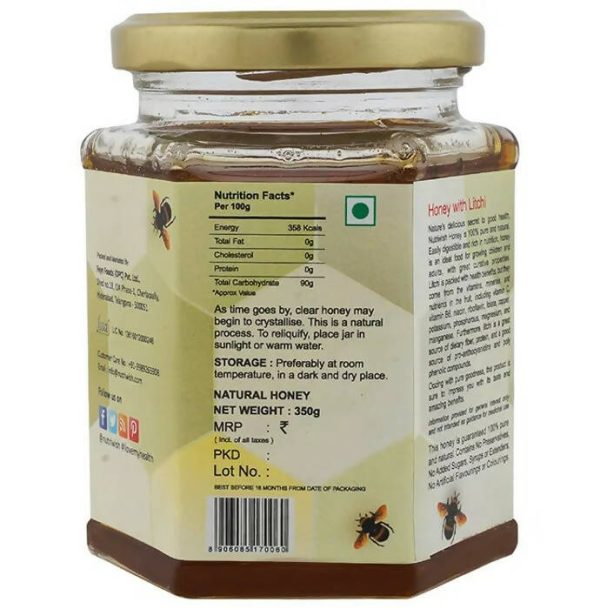 Nutriwish 100% Pure Organic Honey Litchi Hot on Sale