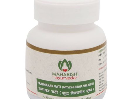 Maharishi Ayurveda Prabhakar Vati (with shuddha Sj) Fashion