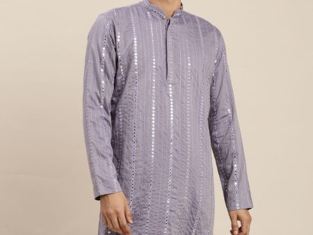 Shrestha By Vastramay Men s Steel Viscose Kurta Online