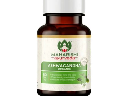 Maharishi Ayurveda Ashwagandha Organic Tablets Hot on Sale