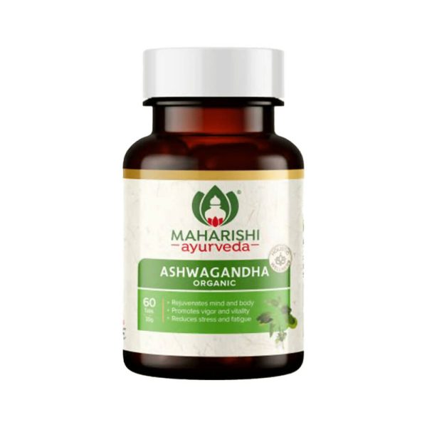 Maharishi Ayurveda Ashwagandha Organic Tablets Hot on Sale