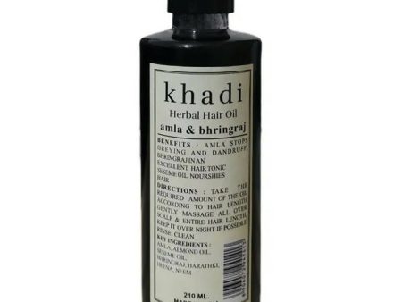 Khadi Natural Herbal Hair Oil Amla and Bhringraj Online Sale