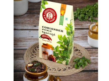 Pulla Reddy Coriander Pickle For Cheap