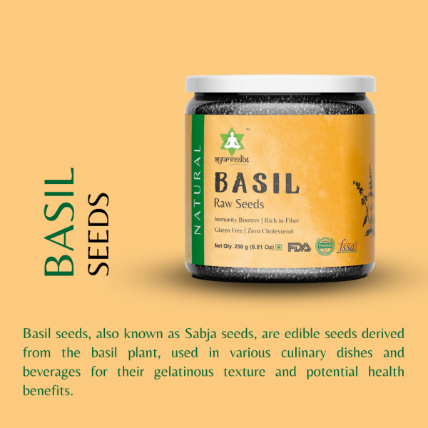 Ayurvedix Nutritious Basil Seeds For Discount