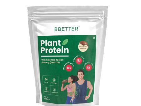 BBETTER Plant Protein Powder for Men & Women - Chocolate Flavour Discount