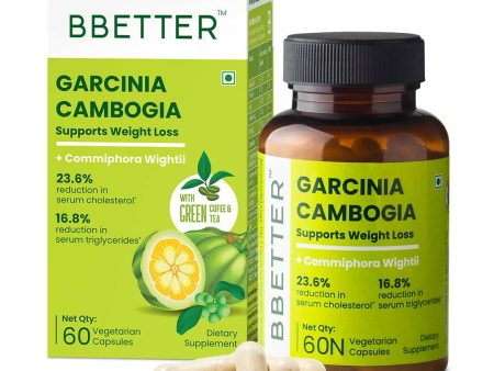 BBETTER Garcinia Capsules With Green Coffee Green Tea Extract For Sale