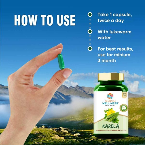 Search Wellness Karela Capsules Online