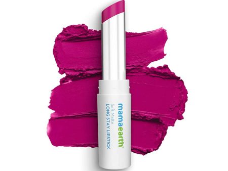 Mamaearth Soft Matte Long Stay Lipstick - Mulberry Pink For Sale