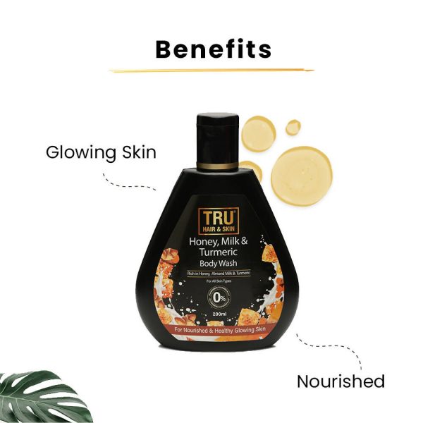 Tru Hair & Skin Honey, Milk & Turmeric Body Wash Online now