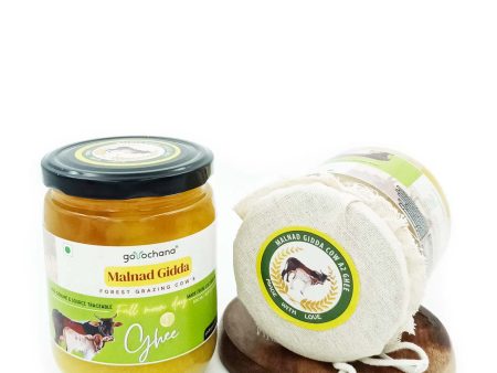 Gorochana 100% Source Traceable Desi Malnad Gidda A2 Full Moon Day Bilona Cow Ghee | Pure Ghee | Organic Ghee on Sale