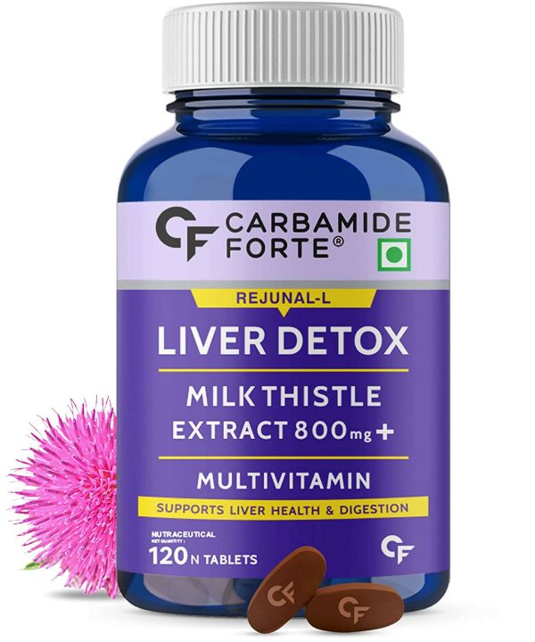 Carbamide Forte Liver Detox Tablets with Milk Thistle Extract Discount