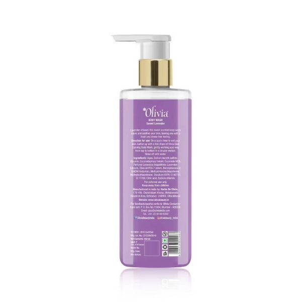 Olivia Skin Calming Body Wash Sweet Lavender Online now