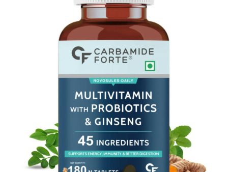 Carbamide Forte Multivitamin Tablets for Men & Women with Probiotics & Ginseng Online