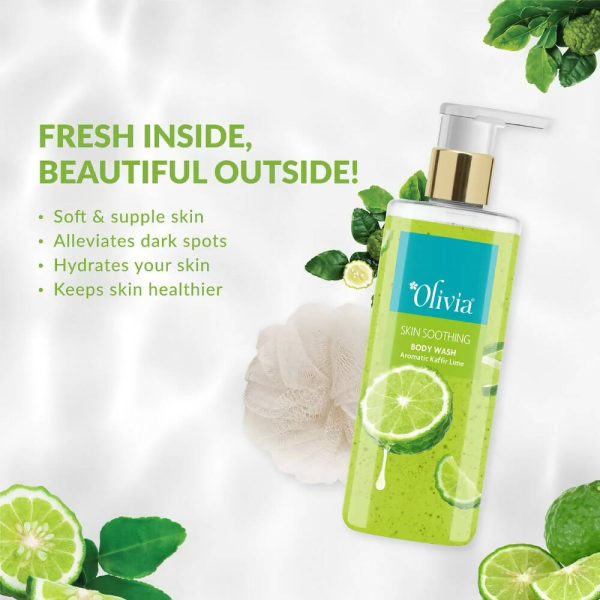 Olivia Skin Soothing Body Wash Aromatic Kaffir Lime Discount